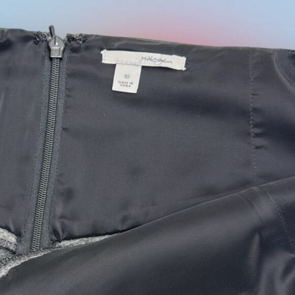 HALOGEN Women’s 10 Black Gray Skirt - Picture 4 of 4